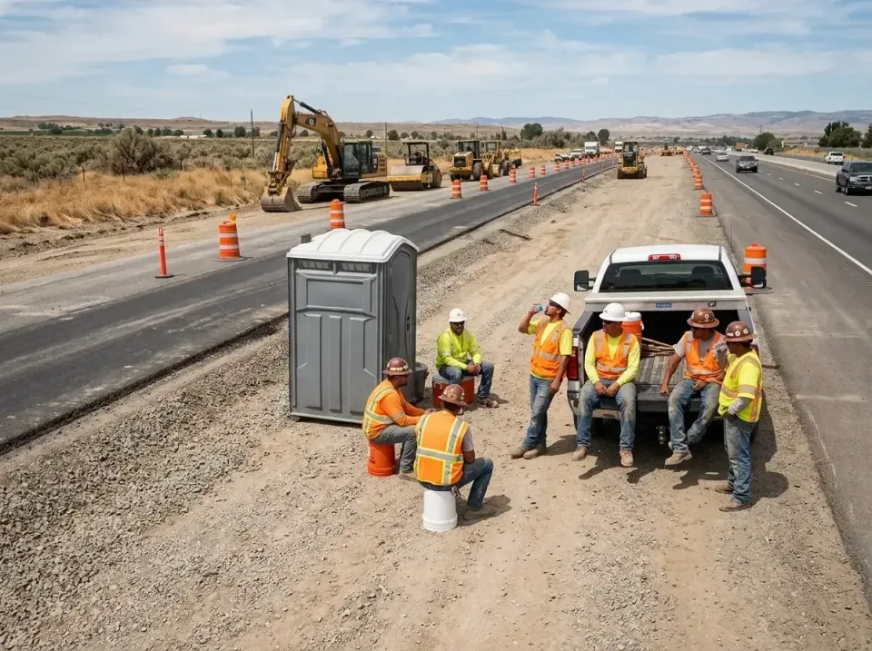 highway-road-construction-crew-007 — frequently asked questions, Porta Potty and Restroom Rentals in Noble, OK